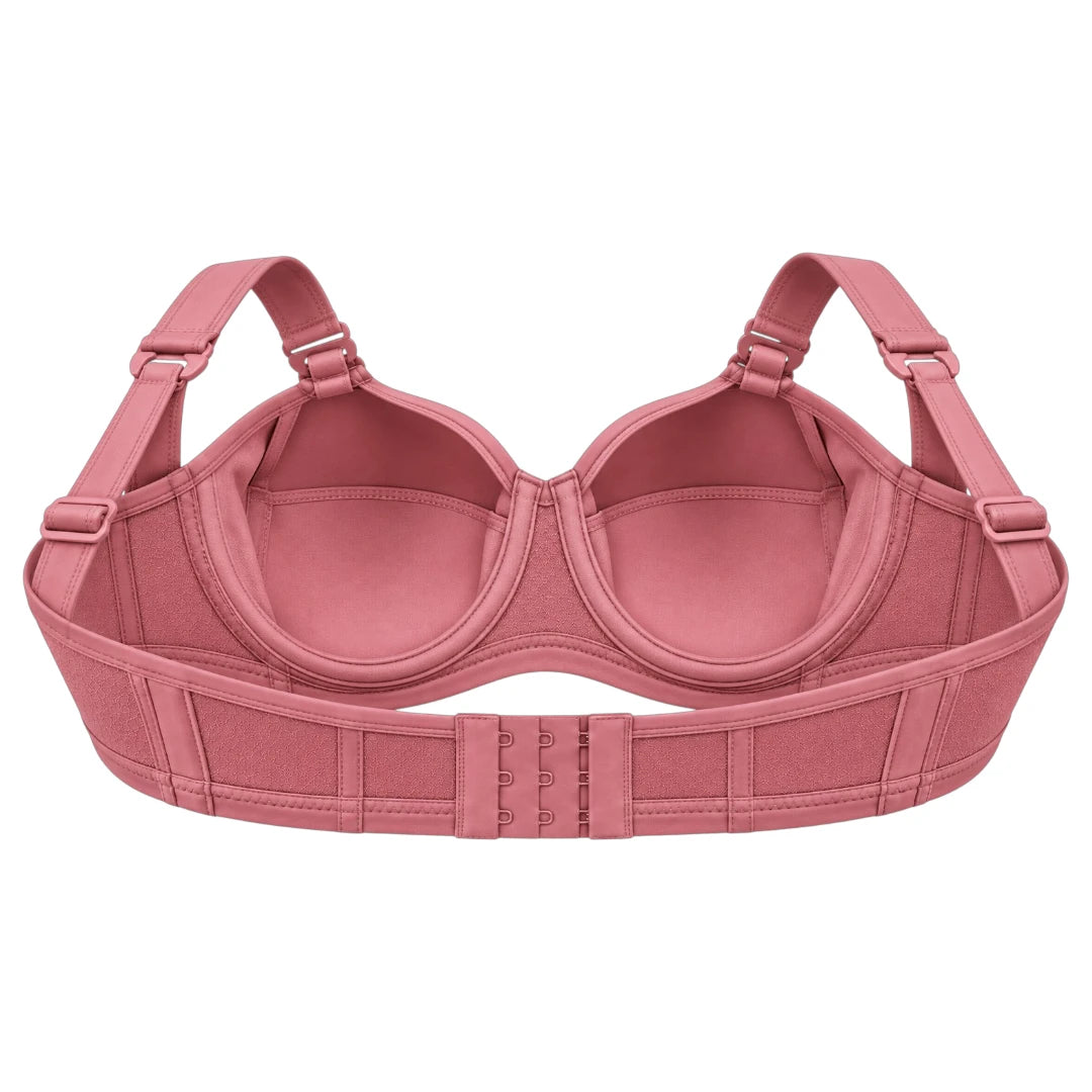 My Store Women's Dusty Rose Supportive Clip Nursing Bra