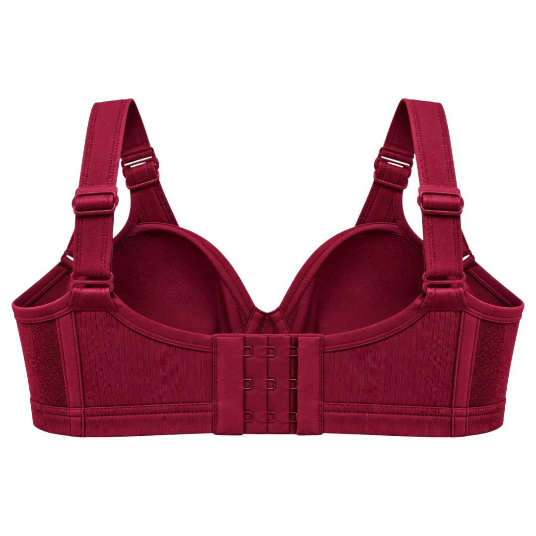 My Store Women's Deep Burgundy Clip Down Nursing Bra