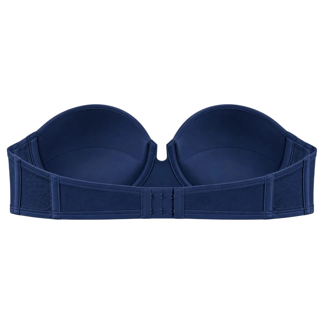 My Store Women's Deep Navy Padded Strapless Bra