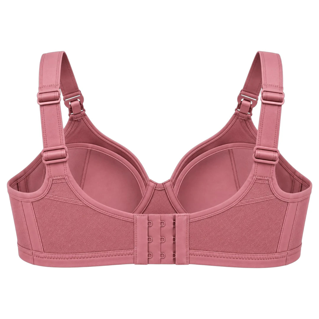 My Store Women's Dusty Rose Supportive Clip Nursing Bra