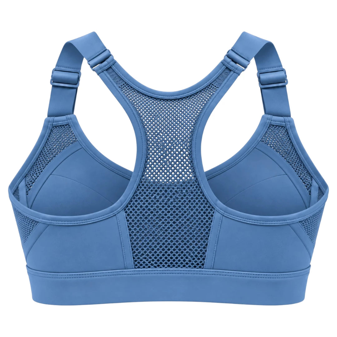 My Store Women's Padded Mesh Racerback Sports Bra