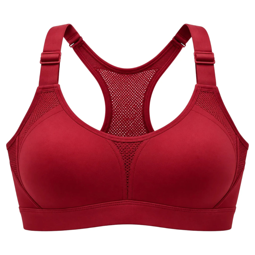 My Store Women's Padded Racerback Support Sports Bra