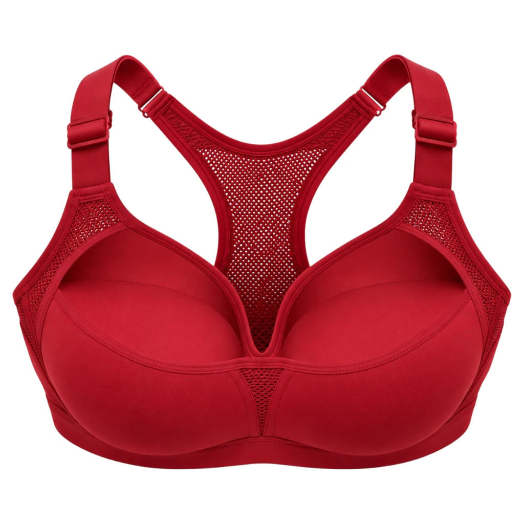 My Store Women's Padded Racerback Support Sports Bra