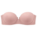 My Store Women's Padded Seamless Strapless Underwire Bra