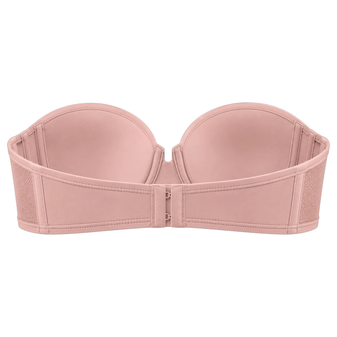 My Store Women's Padded Seamless Strapless Underwire Bra