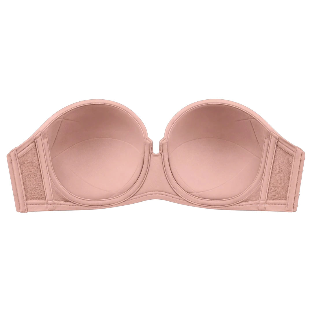 My Store Women's Padded Seamless Strapless Underwire Bra