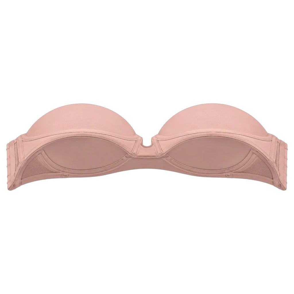 My Store Women's Padded Seamless Strapless Underwire Bra