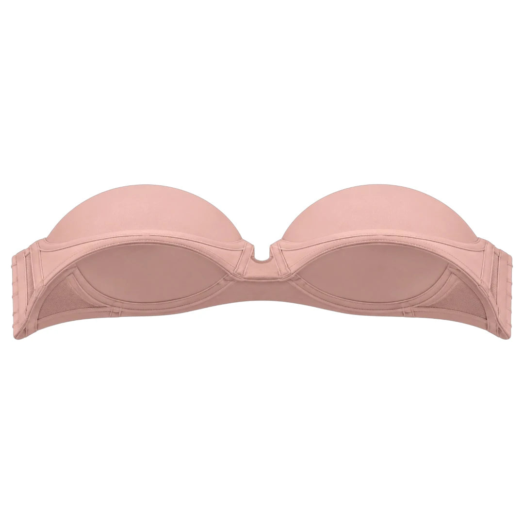 My Store Women's Padded Seamless Strapless Underwire Bra