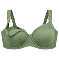 My Store Women's Sage Green Supportive Clip Nursing Bra