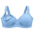 My Store Women's Sky Blue Clip Down Nursing Bra