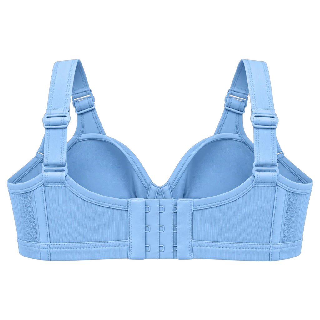 My Store Women's Sky Blue Clip Down Nursing Bra