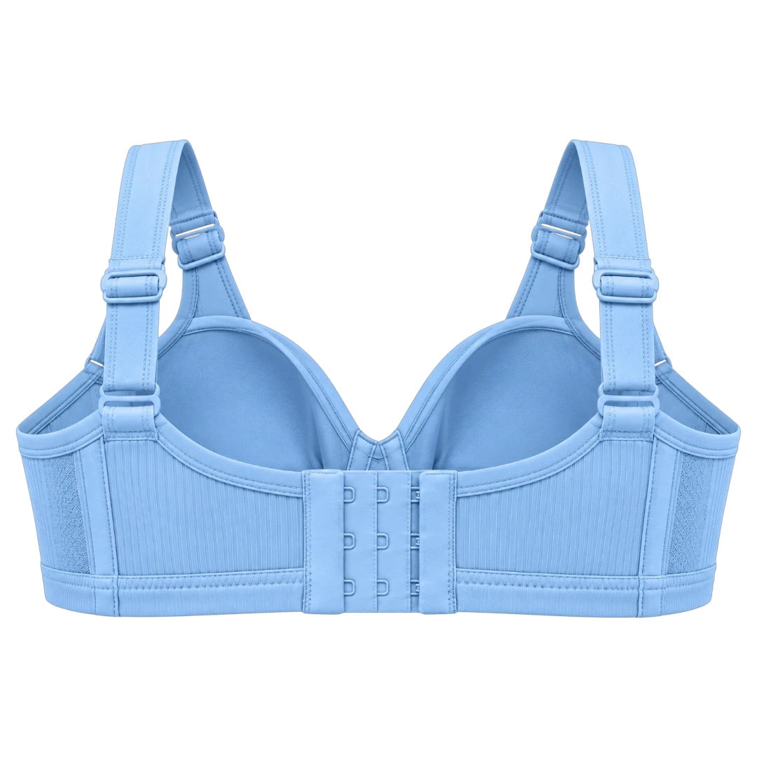 My Store Women's Sky Blue Clip Down Nursing Bra